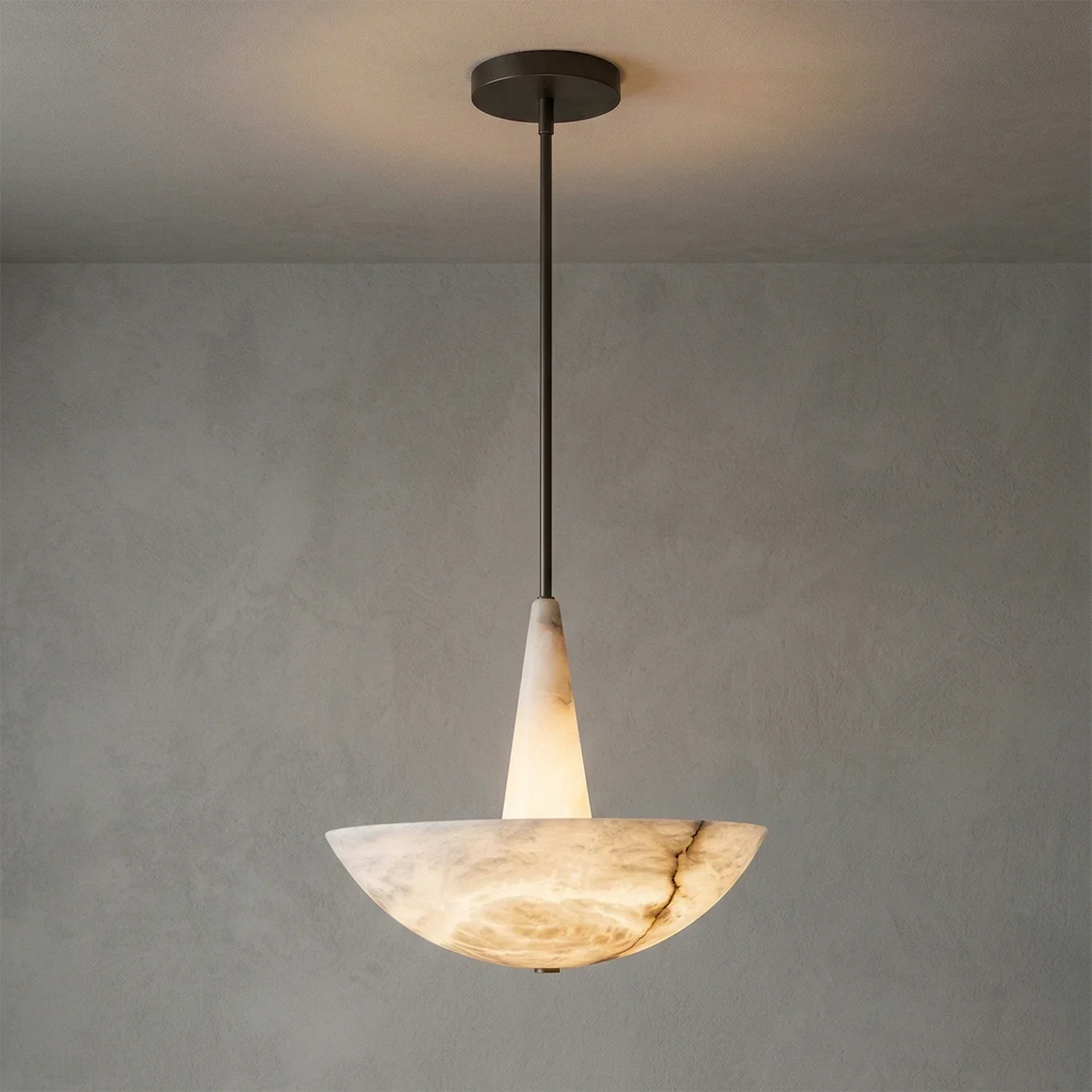Domusic Alabaster Chandelier | wildoxy