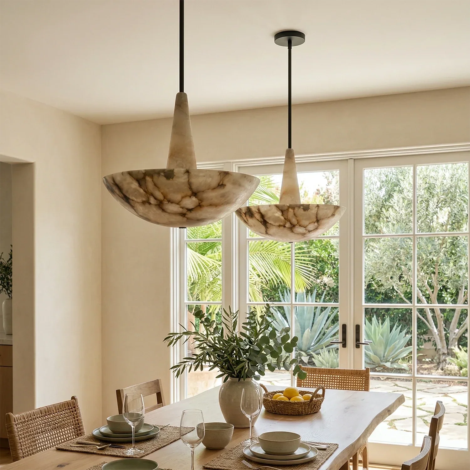 Domusic Alabaster Chandelier | wildoxy