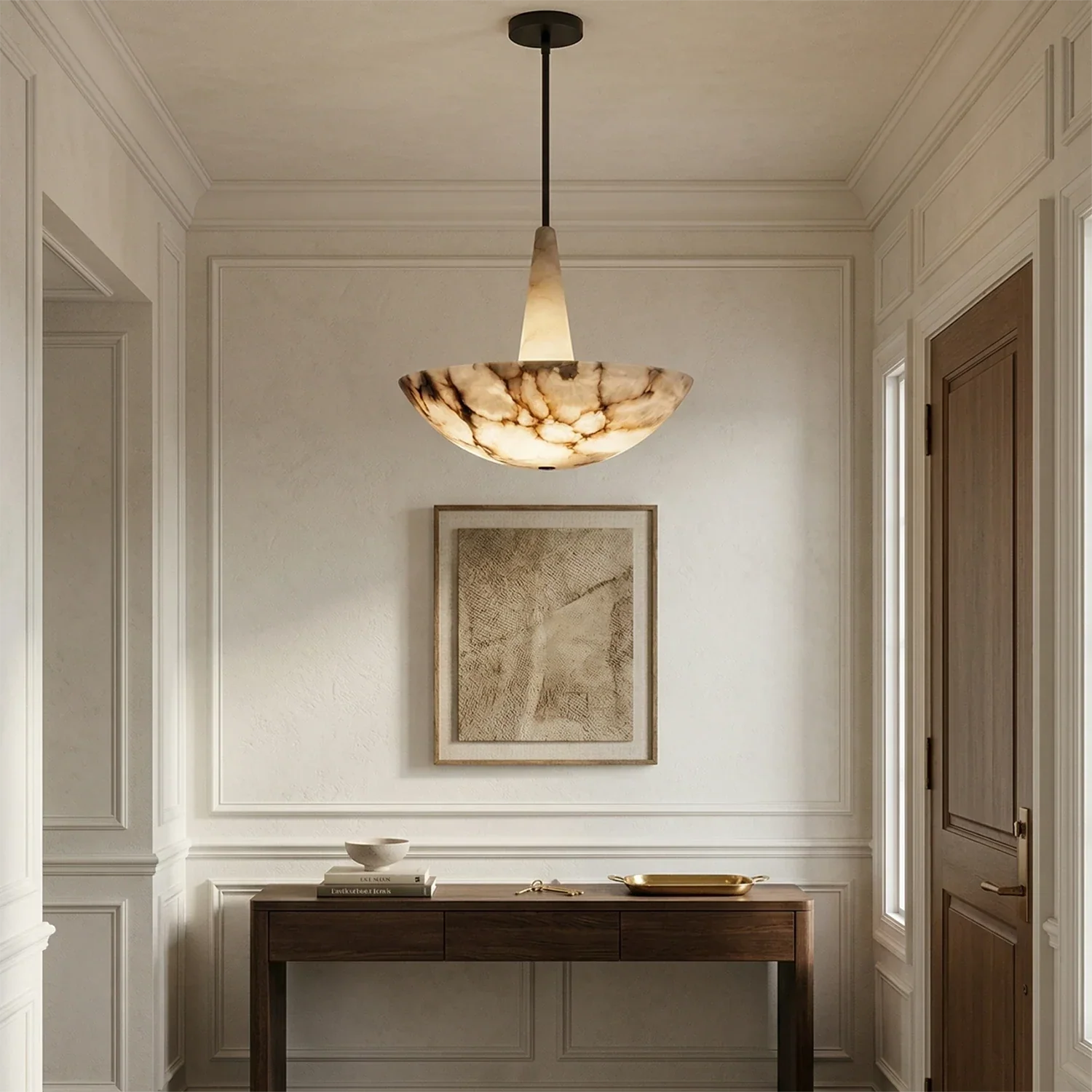 Domusic Alabaster Chandelier | wildoxy