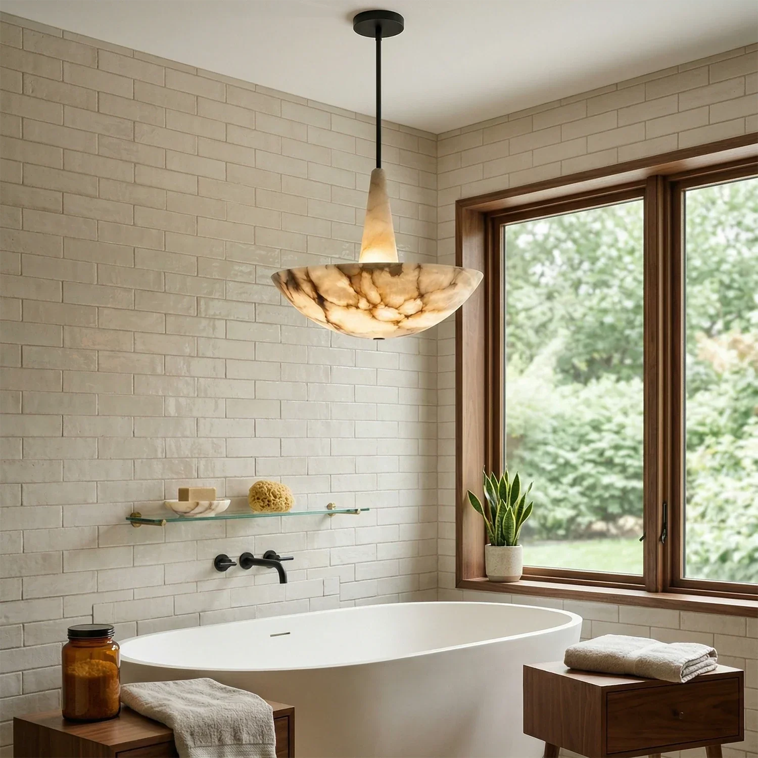 Domusic Alabaster Chandelier | wildoxy