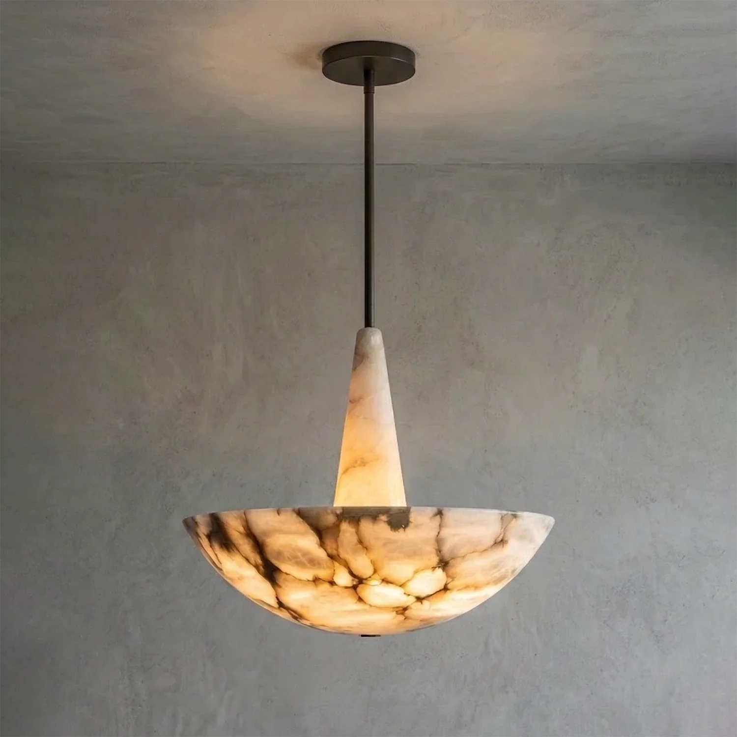 Domusic Alabaster Chandelier | wildoxy