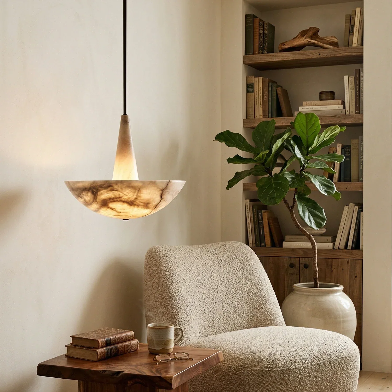 Domusic Alabaster Chandelier | wildoxy