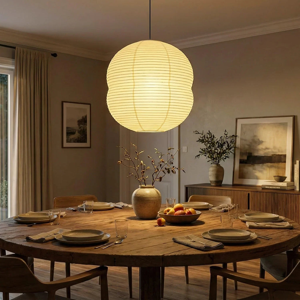Akari Double Hemispherical Pendant Light | wildoxy