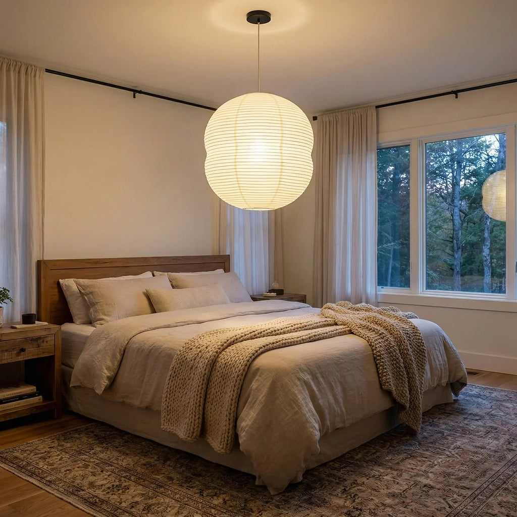 Akari Double Hemispherical Pendant Light | wildoxy