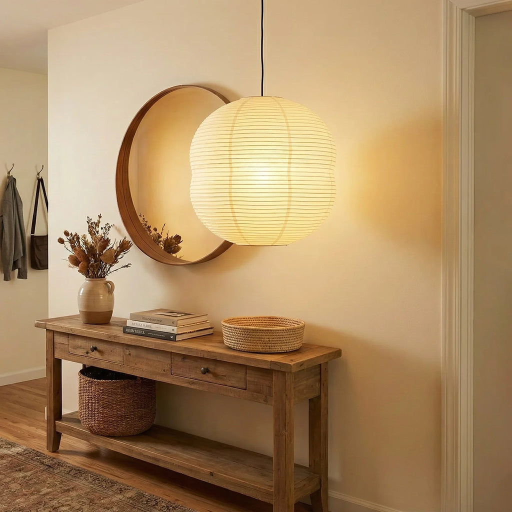 Akari Double Hemispherical Pendant Light | wildoxy