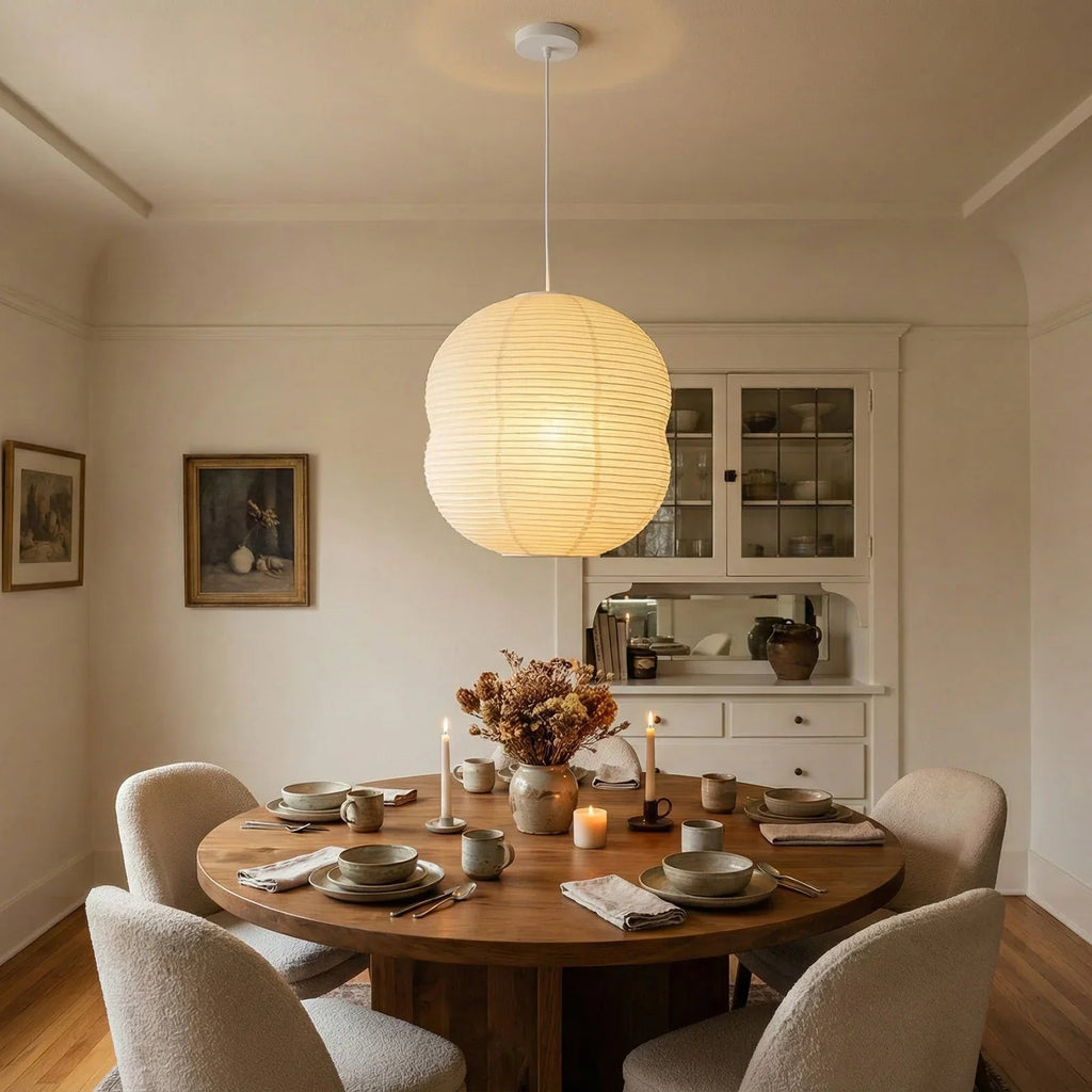 Akari Double Hemispherical Pendant Light | wildoxy