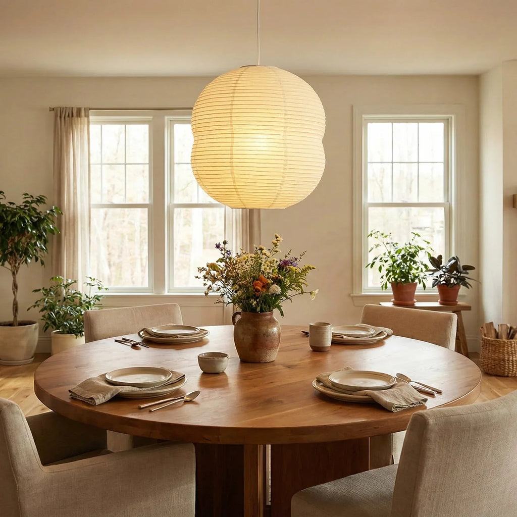 Akari Double Hemispherical Pendant Light | wildoxy