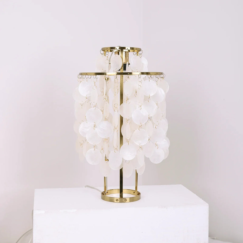 Double Layer Shell Table Lamp | wildoxy