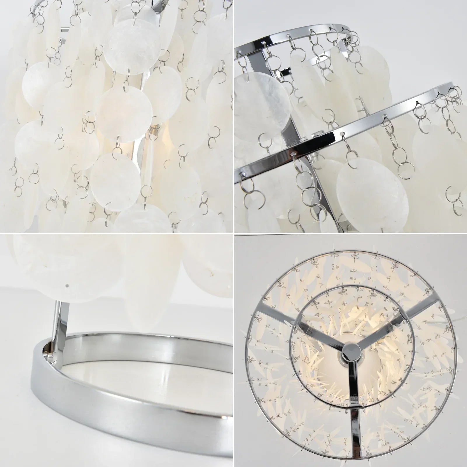 Double Layer Shell Table Lamp | wildoxy