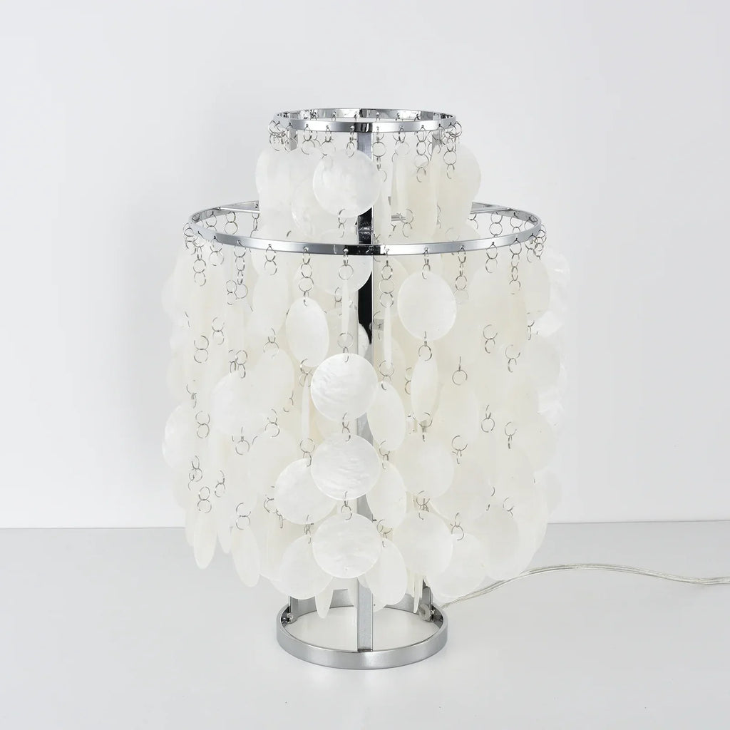 Double Layer Shell Table Lamp | wildoxy