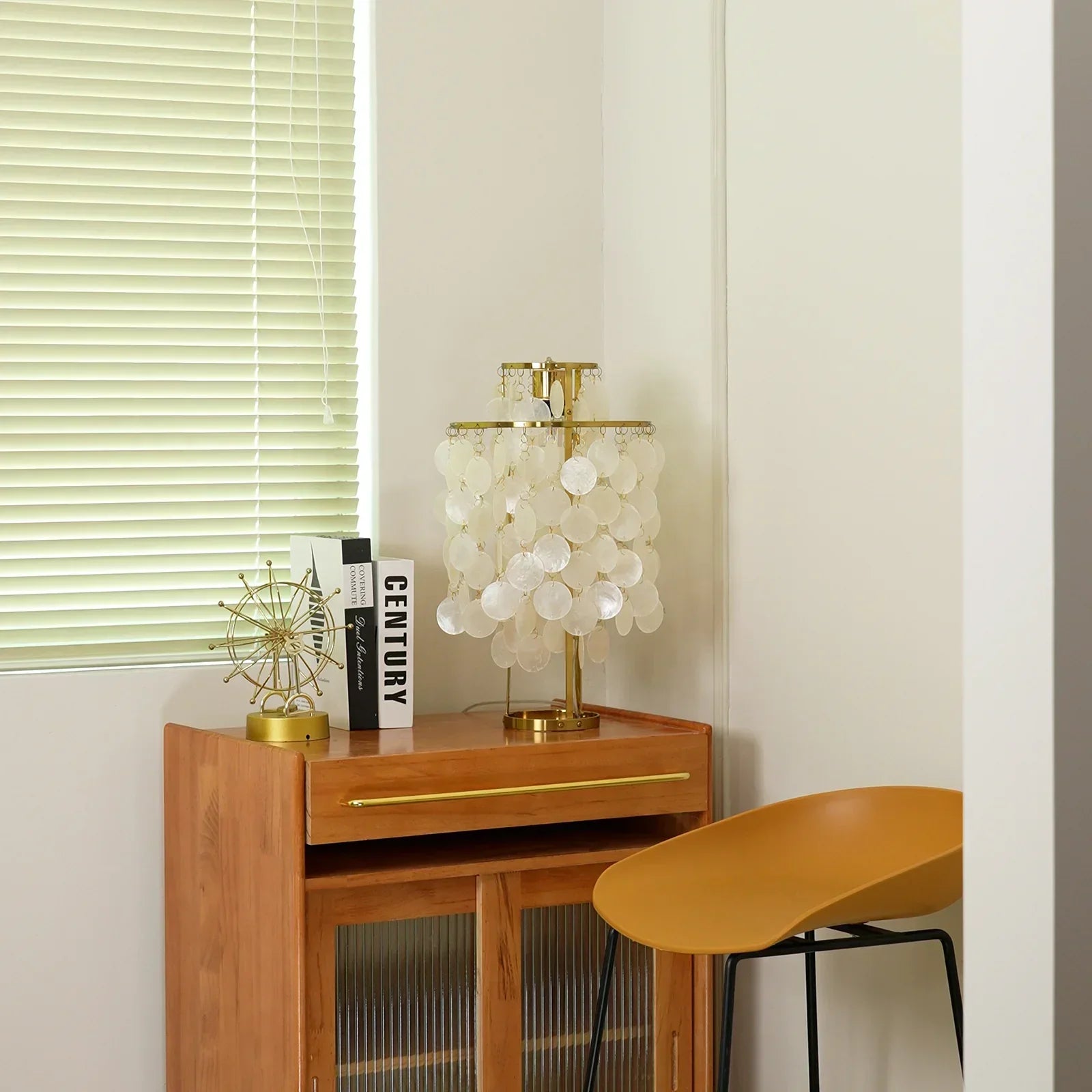 Double Layer Shell Table Lamp | wildoxy