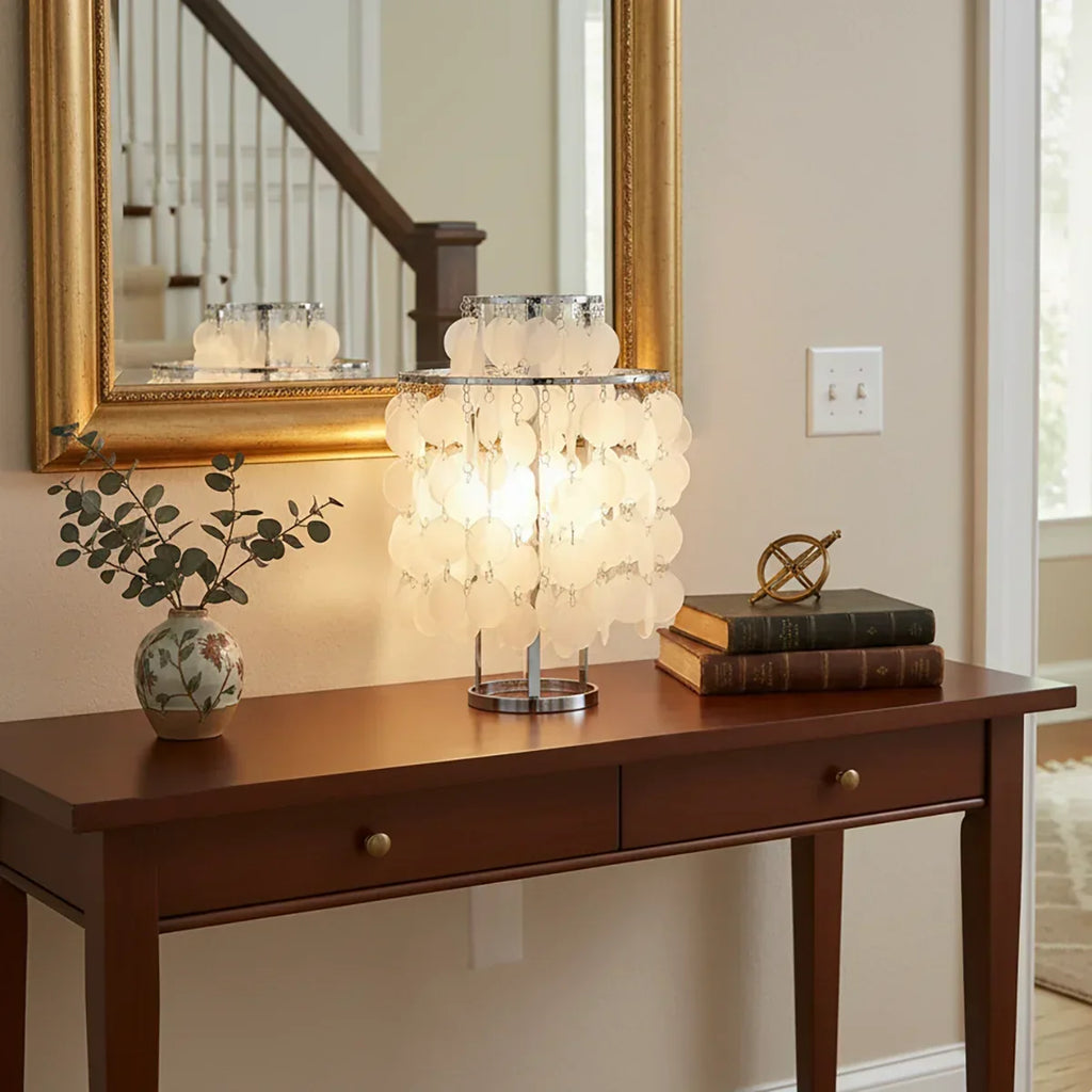 Double Layer Shell Table Lamp | wildoxy