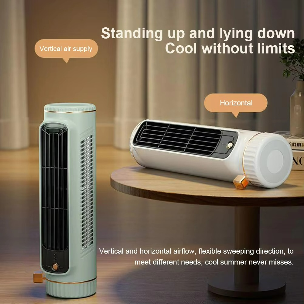 Rotorloser Ventilator — 360°-Luftstrom, Eiskühlung, leise und sicher