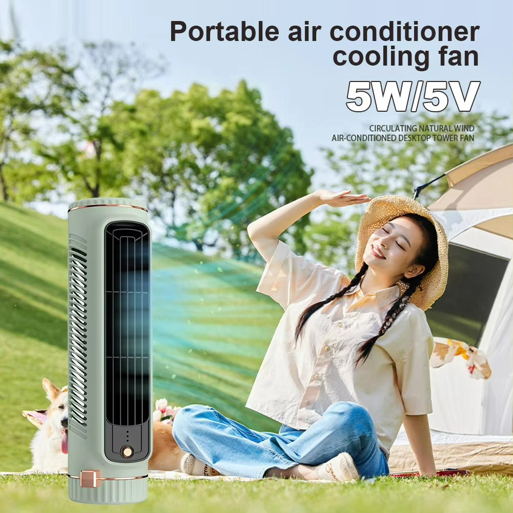 Rotorloser Ventilator — 360°-Luftstrom, Eiskühlung, leise und sicher