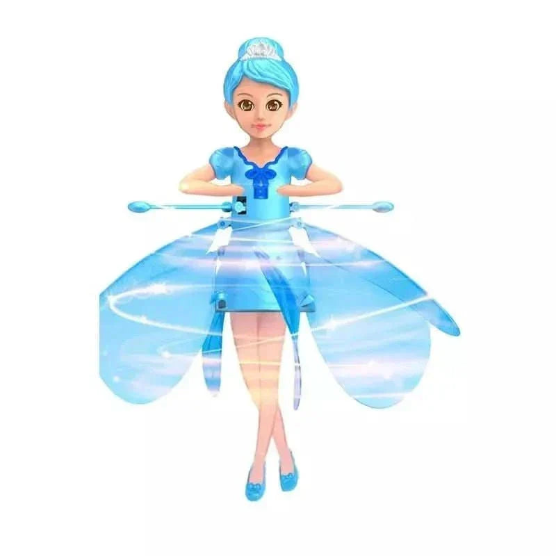 GlimmerWing Gesture-Controlled Flying Toy — Glowing Lights, Interactive Hand Motion