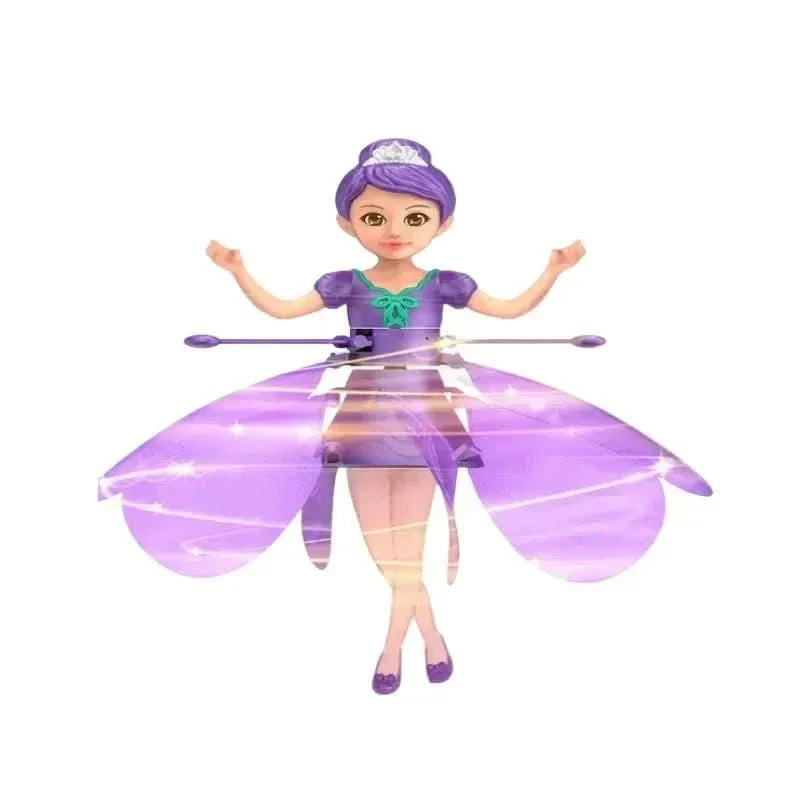 GlimmerWing Gesture-Controlled Flying Toy — Glowing Lights, Interactive Hand Motion