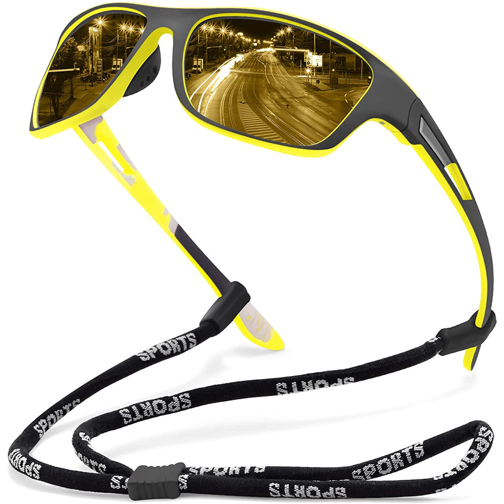 Gafas deportivas — Protección UV, lentes resistentes a los arañazos