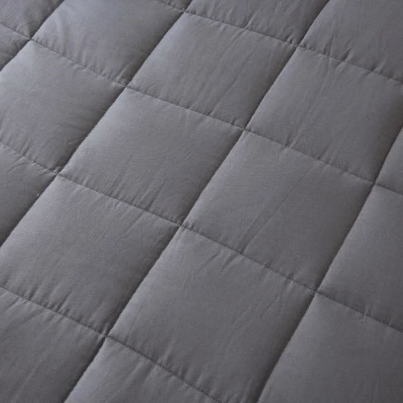 Dreamura Gewichtsdecke aus weicher Baumwolle - Druckgleichmäßiges Design, atmungsaktive Struktur
