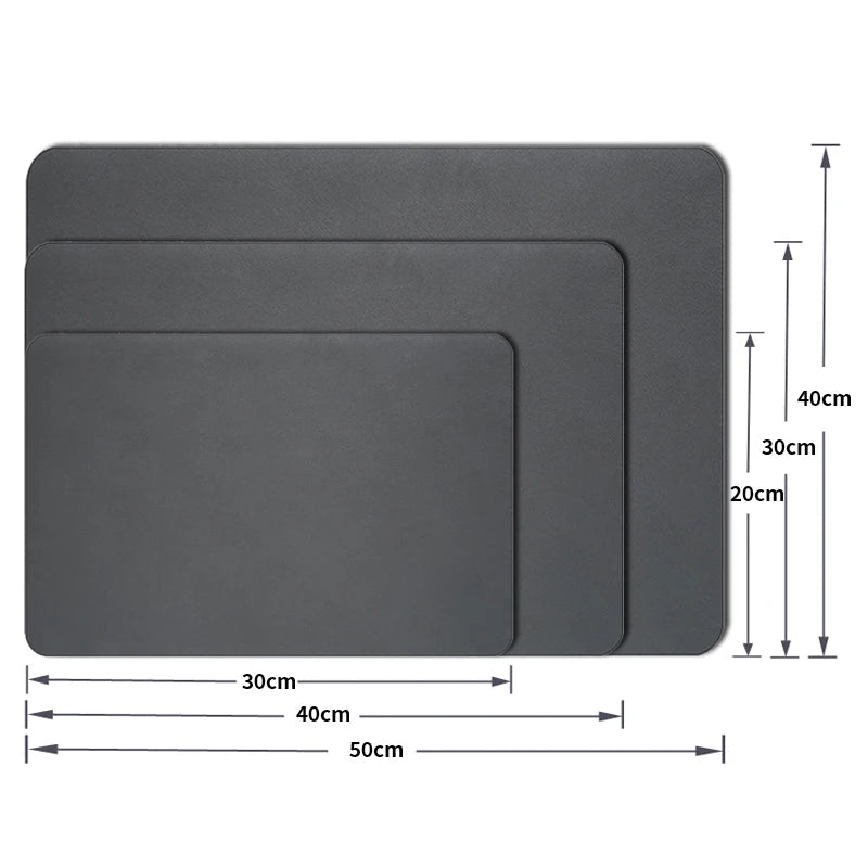Diatomite Dripless Counter Mat — Rapid Water Absorption Quick Dry Surface