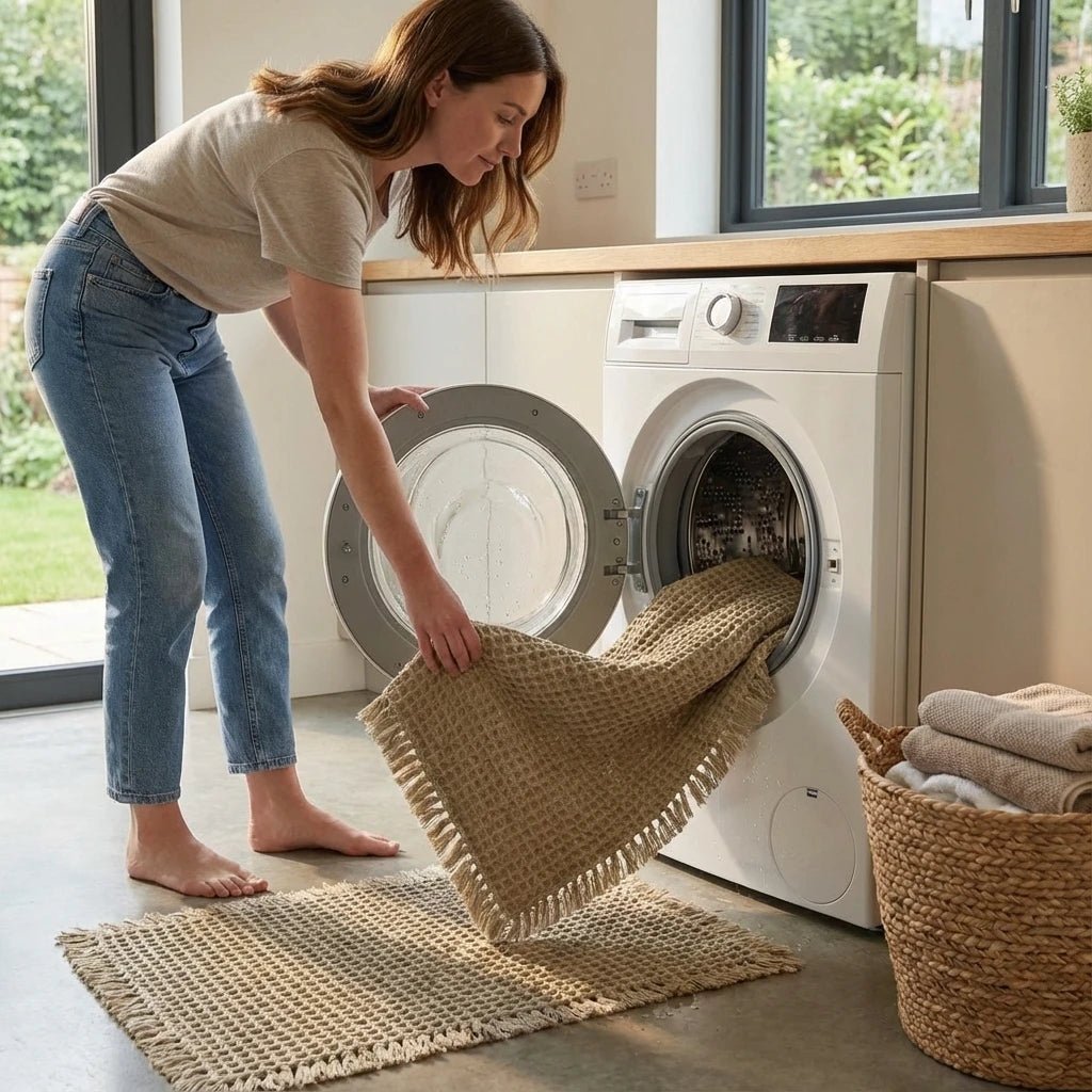 DRYMESH rychleschnoucí koupelnová předložka — Vysoce absorpční povrch s voštinovou síťovinou, měkká polstrovaná vrchní vrstva