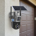 Guardian Eye Outdoor Wireless Surveillance Camera — 4K Solar Panel 10x Zoom