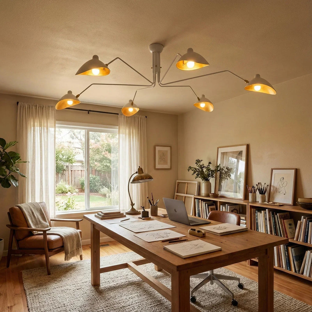 Duckbill Shaped Spider Ceiling Light | wildoxy
