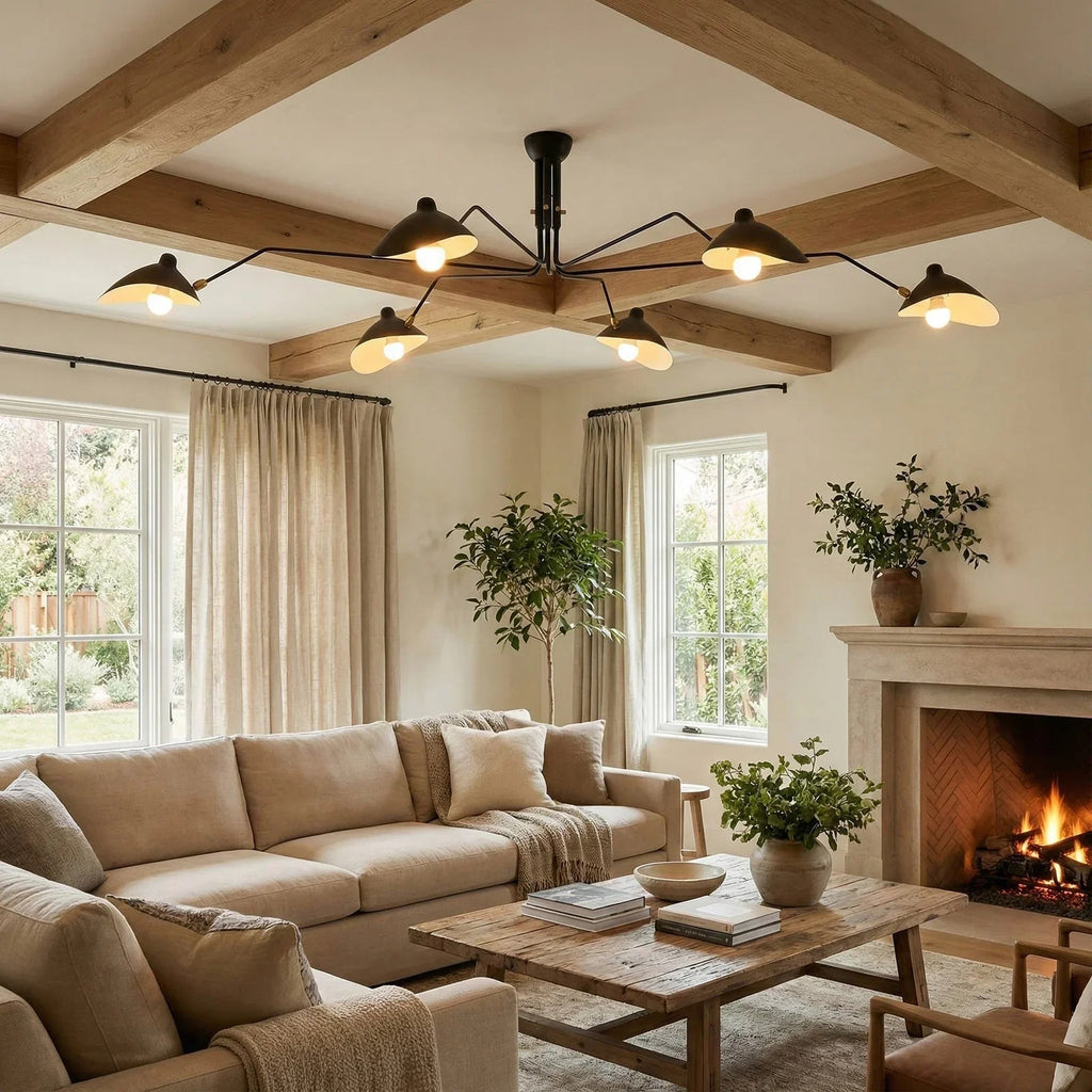 Duckbill Shaped Spider Ceiling Light | wildoxy