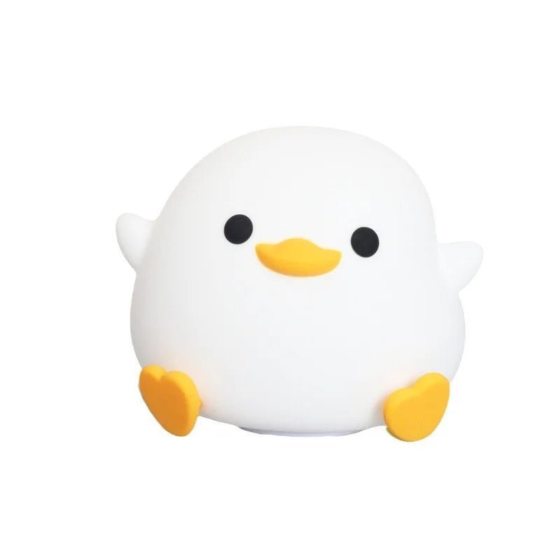 Ducklume Soft Silicone Duck Night Light — Direct Touch Sensor
