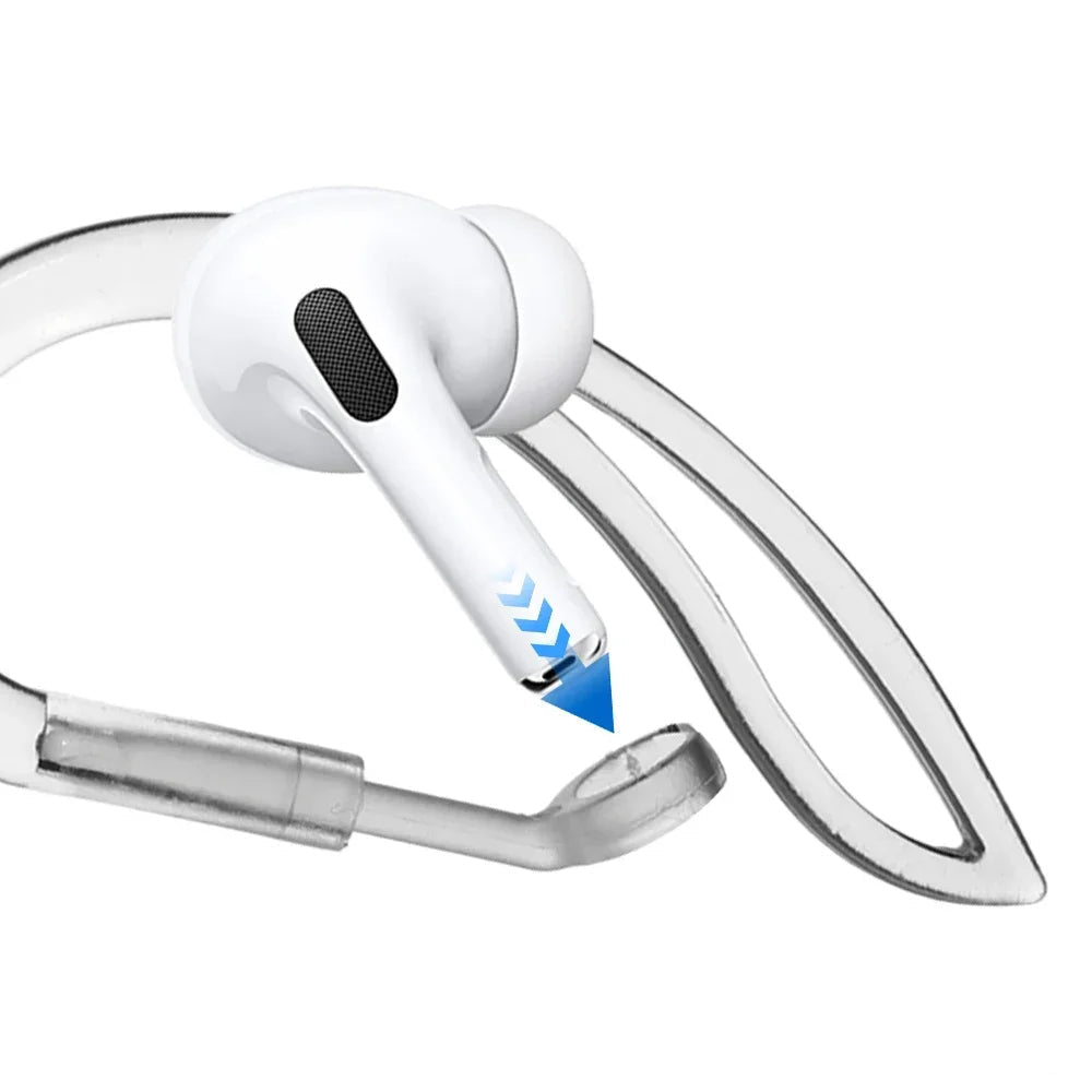 EARLOCK-silikoniset korvakoukut AirPodseille - säädettävä, varma istuvuus