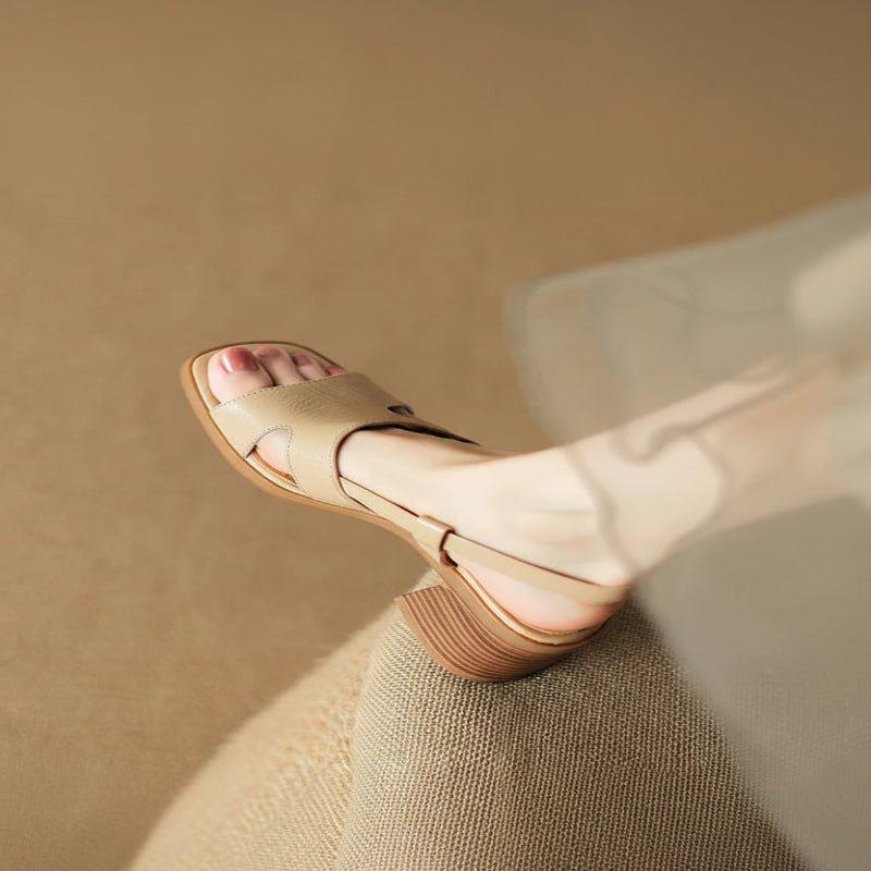 EASIVA Lightweight Open-Toe Sandals — Breathable, Feather-Light Design