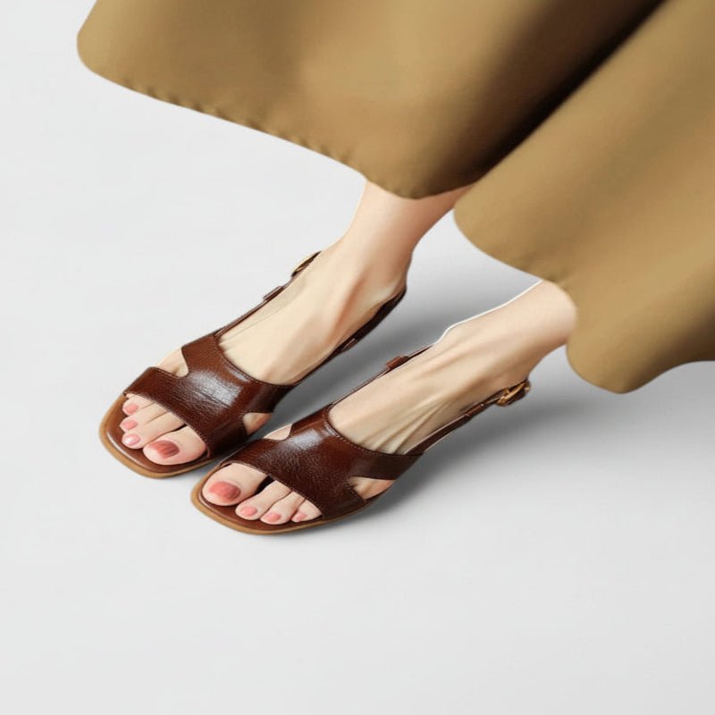 EASIVA Lightweight Open-Toe Sandals — Breathable, Feather-Light Design