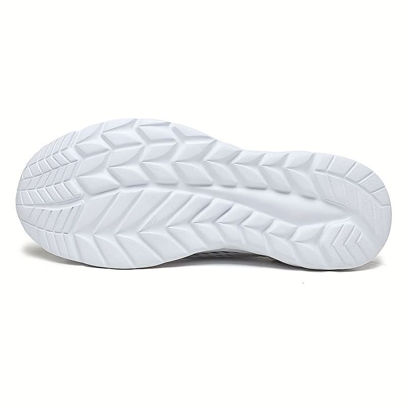 נעלי סניקרס נושמות EasyStride ללא שרוכים — עיצוב קל משקל ומרופד