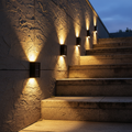 EcoBeam Solar LED Outdoor Wall Lights — Wireless Design, IP65 Weather Sealed, Built-In Battery, Warm & White Modes