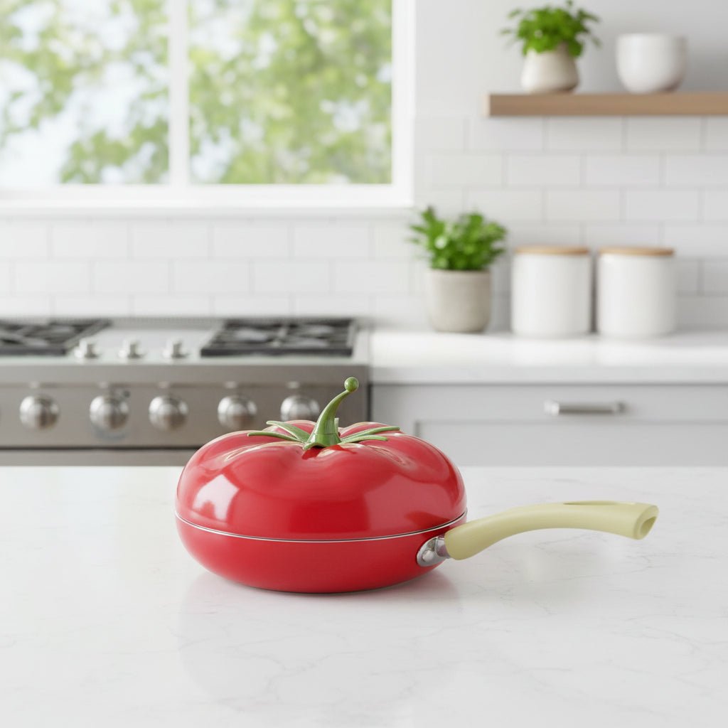 ECOFRY セラミック製ノンスティックフライパン - 均一な熱分布、料理が簡単に離れる