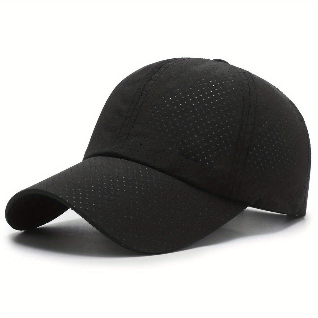 Șapcă sport din plasă cu uscare rapidă — Protecție UV, unisex
