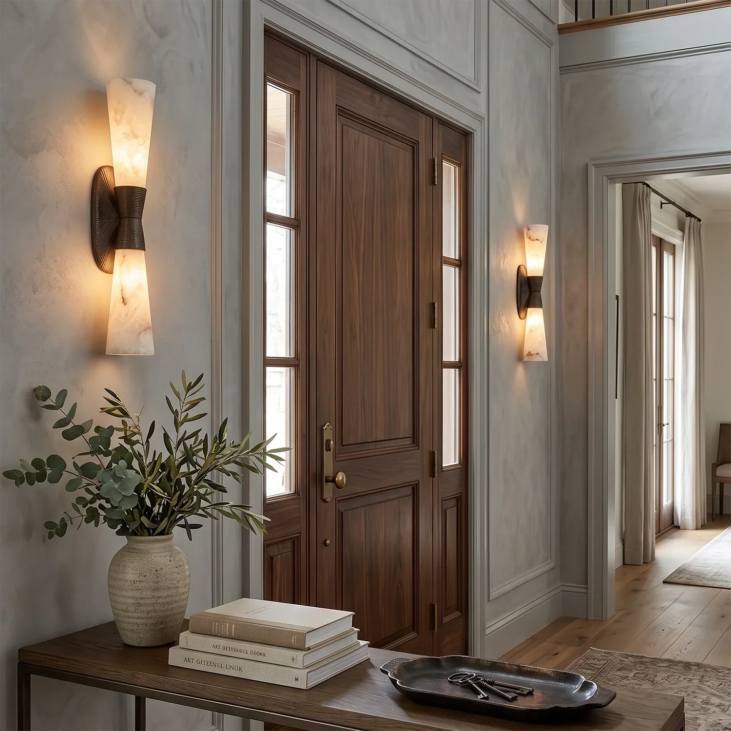 Elysian Alabaster Wall Sconce | wildoxy