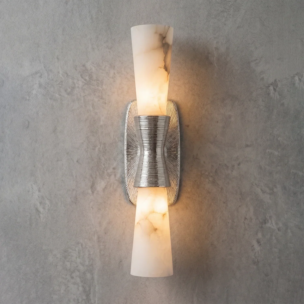 Elysian Alabaster Wall Sconce | wildoxy