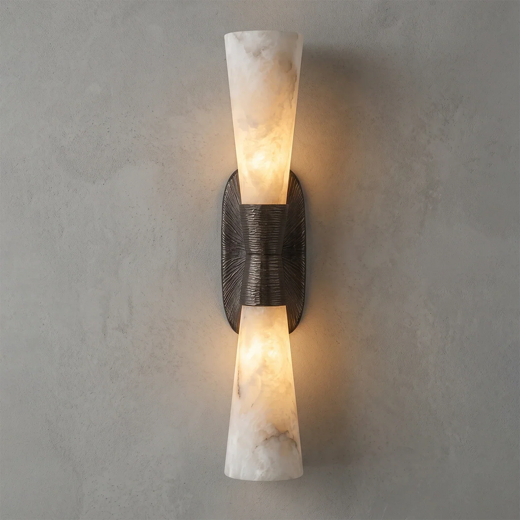 Elysian Alabaster Wall Sconce | wildoxy