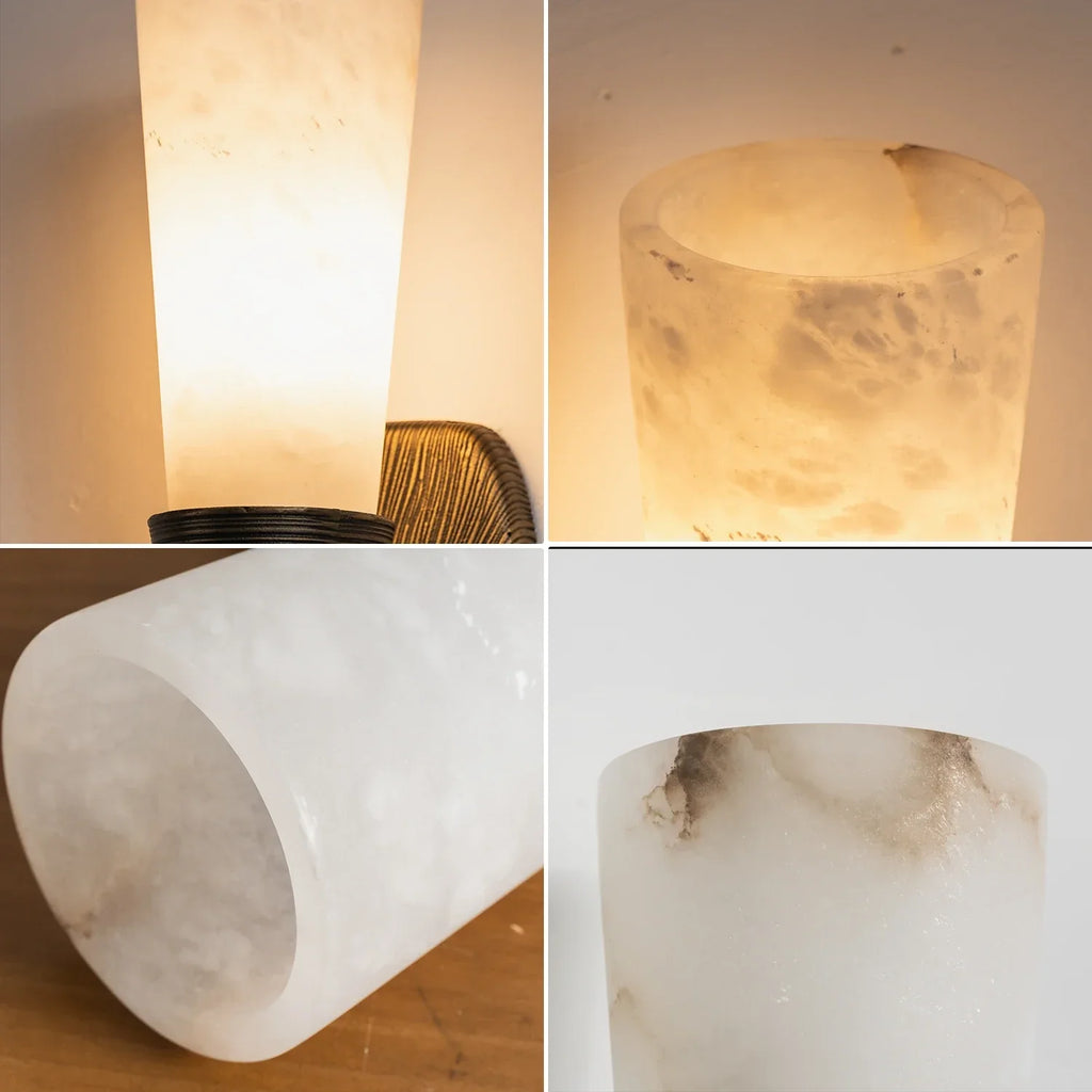 Elysian Alabaster Wall Sconce | wildoxy