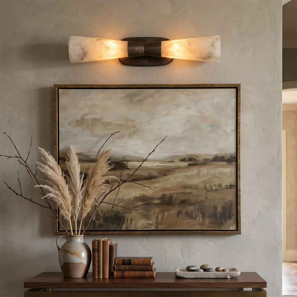 Elysian Alabaster Wall Sconce | wildoxy