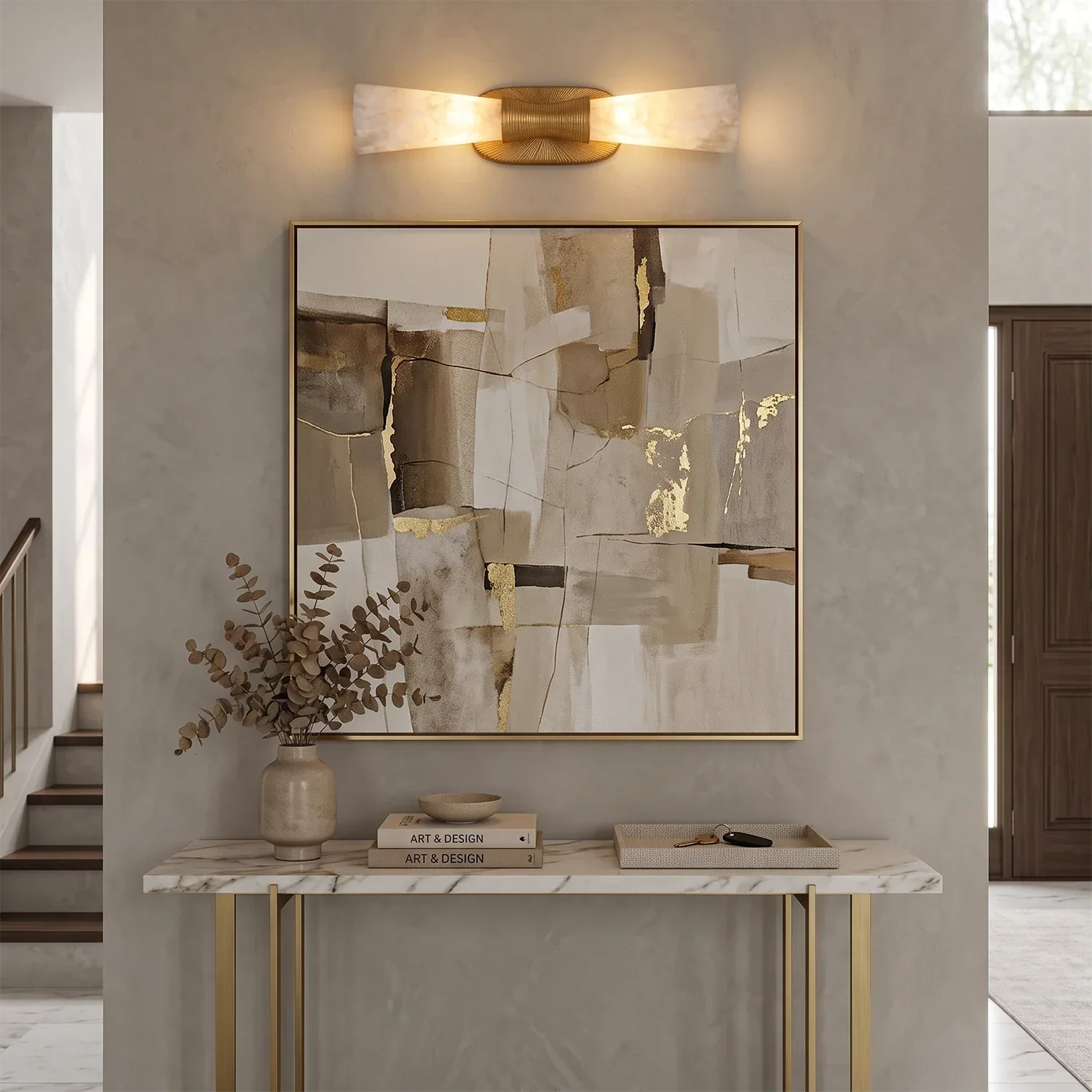 Elysian Alabaster Wall Sconce | wildoxy