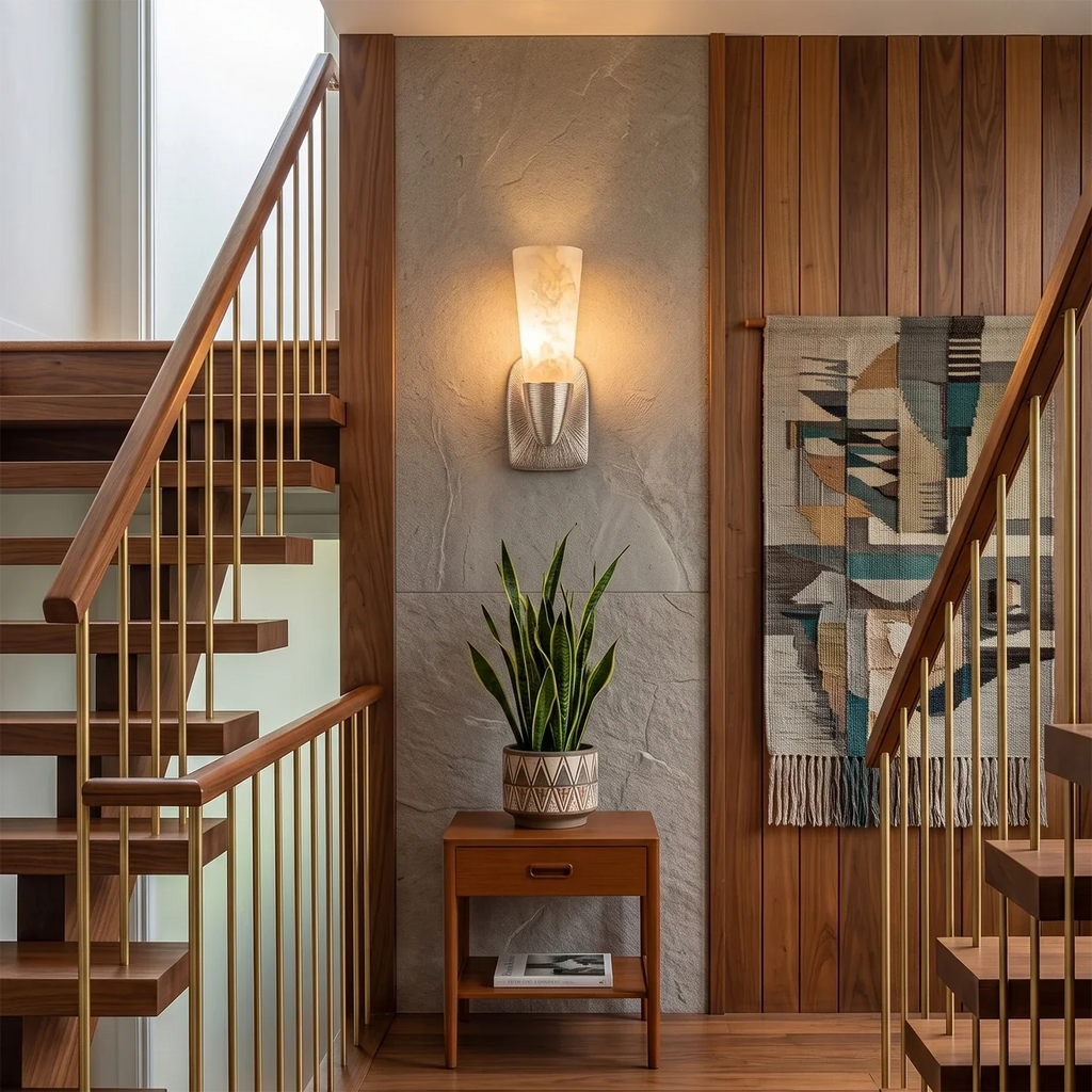 Elysian Alabaster Wall Sconce | wildoxy