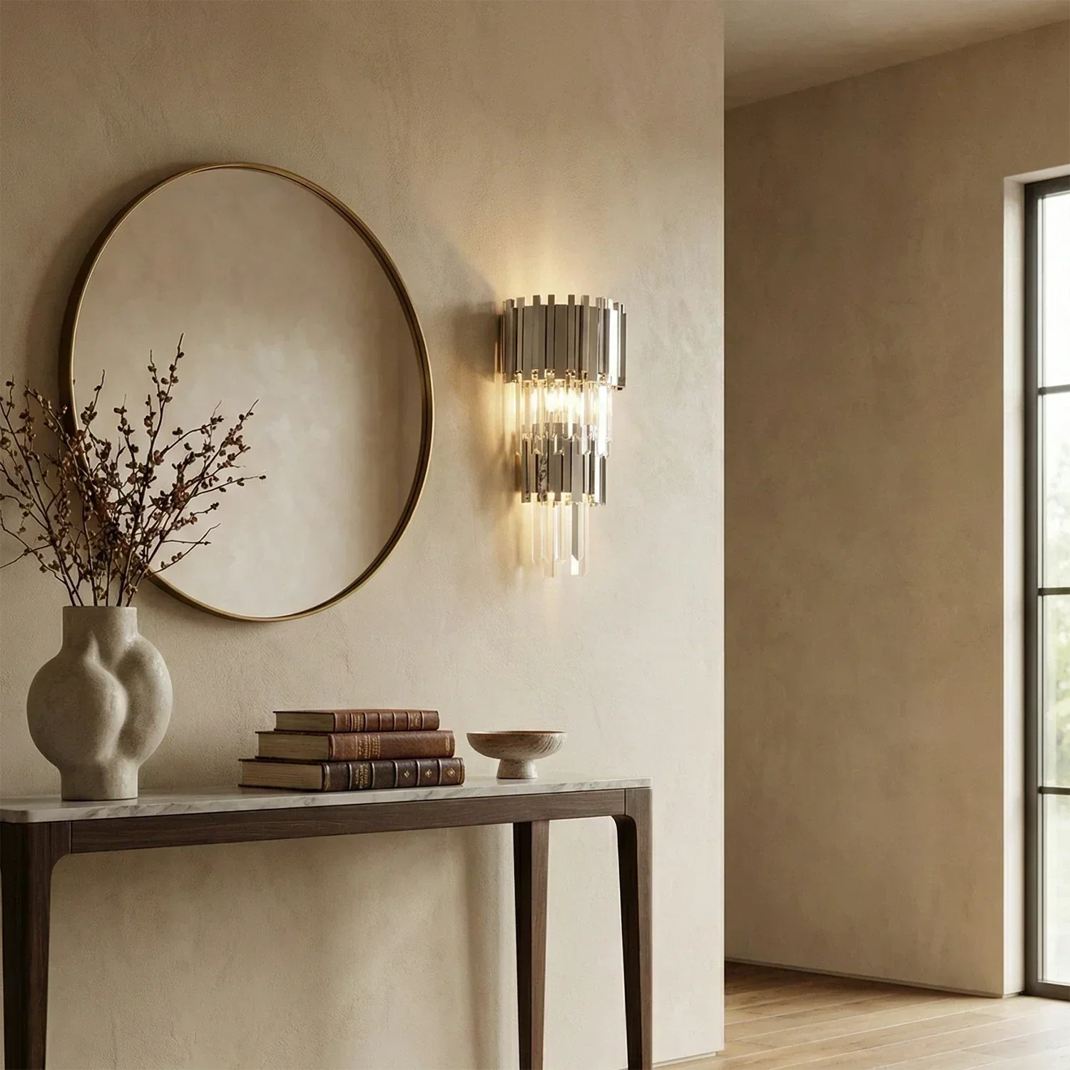 Empire Crystal Wall Lamp | wildoxy