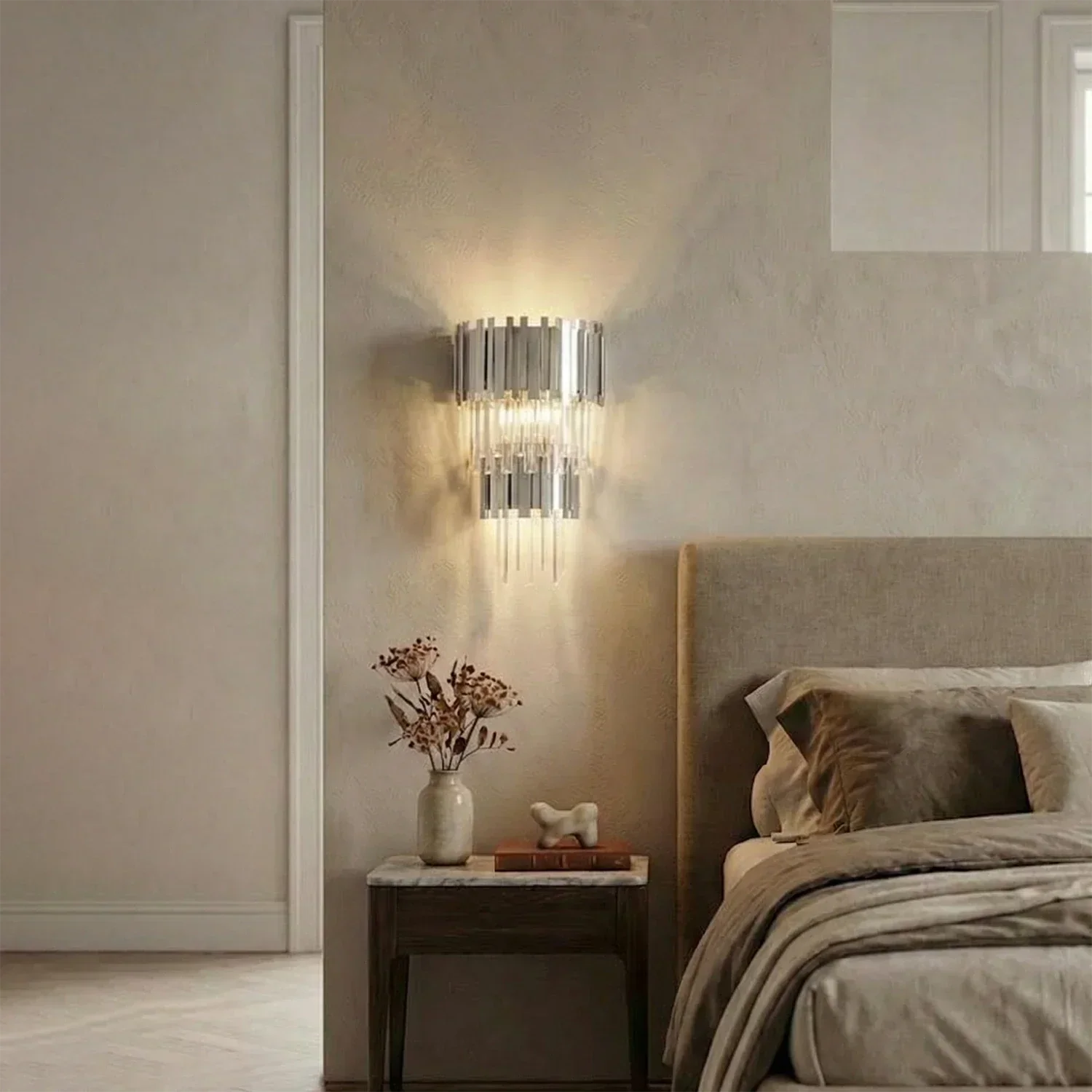 Empire Crystal Wall Lamp | wildoxy
