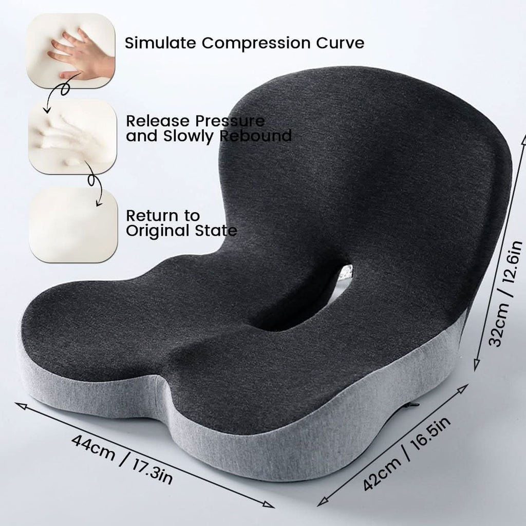 BodyForm Ανατομικό μαξιλάρι καθίσματος από αφρό μνήμης