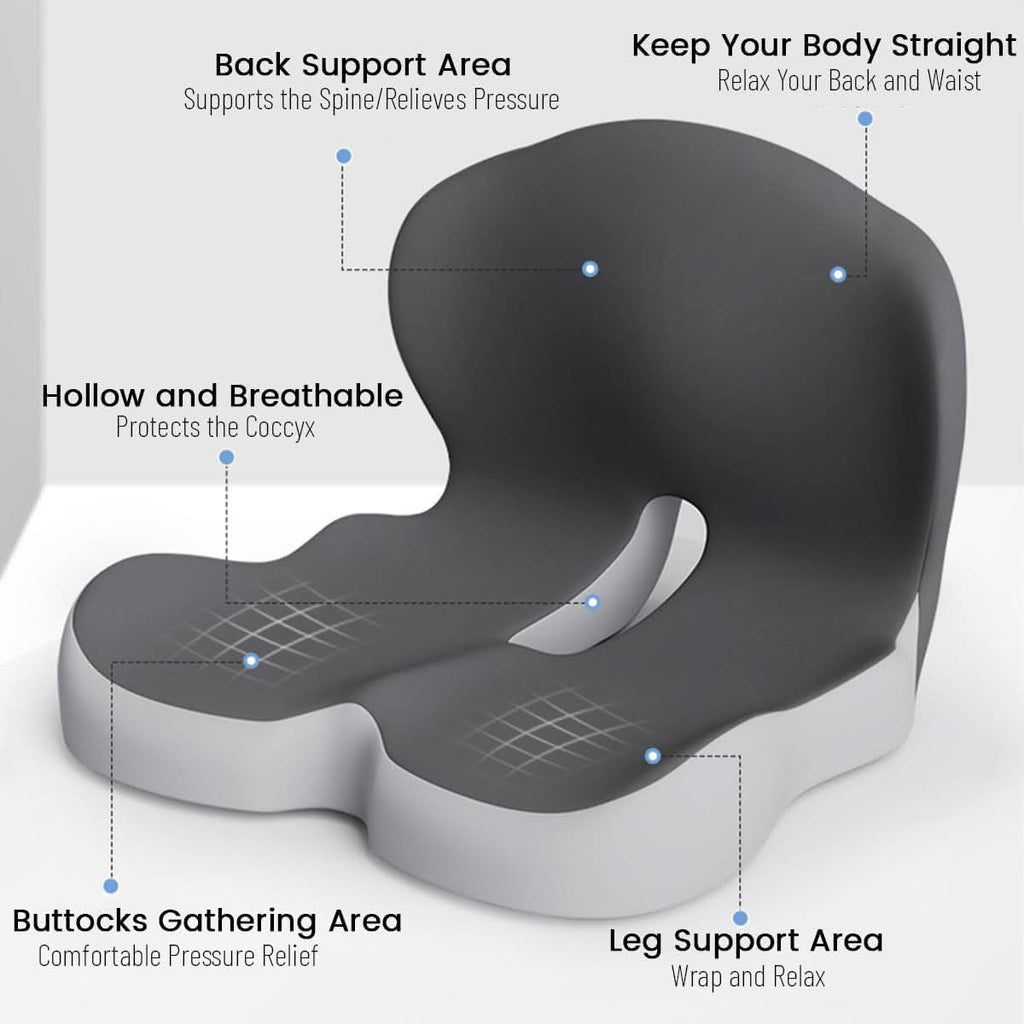 BodyForm Ανατομικό μαξιλάρι καθίσματος από αφρό μνήμης
