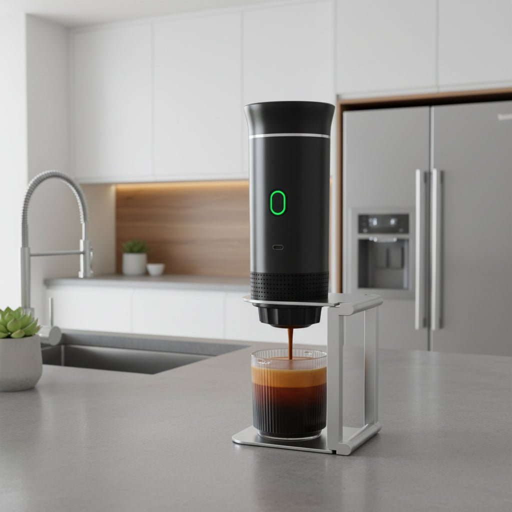 EspressoCraft ポータブル3-in-1エスプレッソブリューワー - 高圧抽出システム