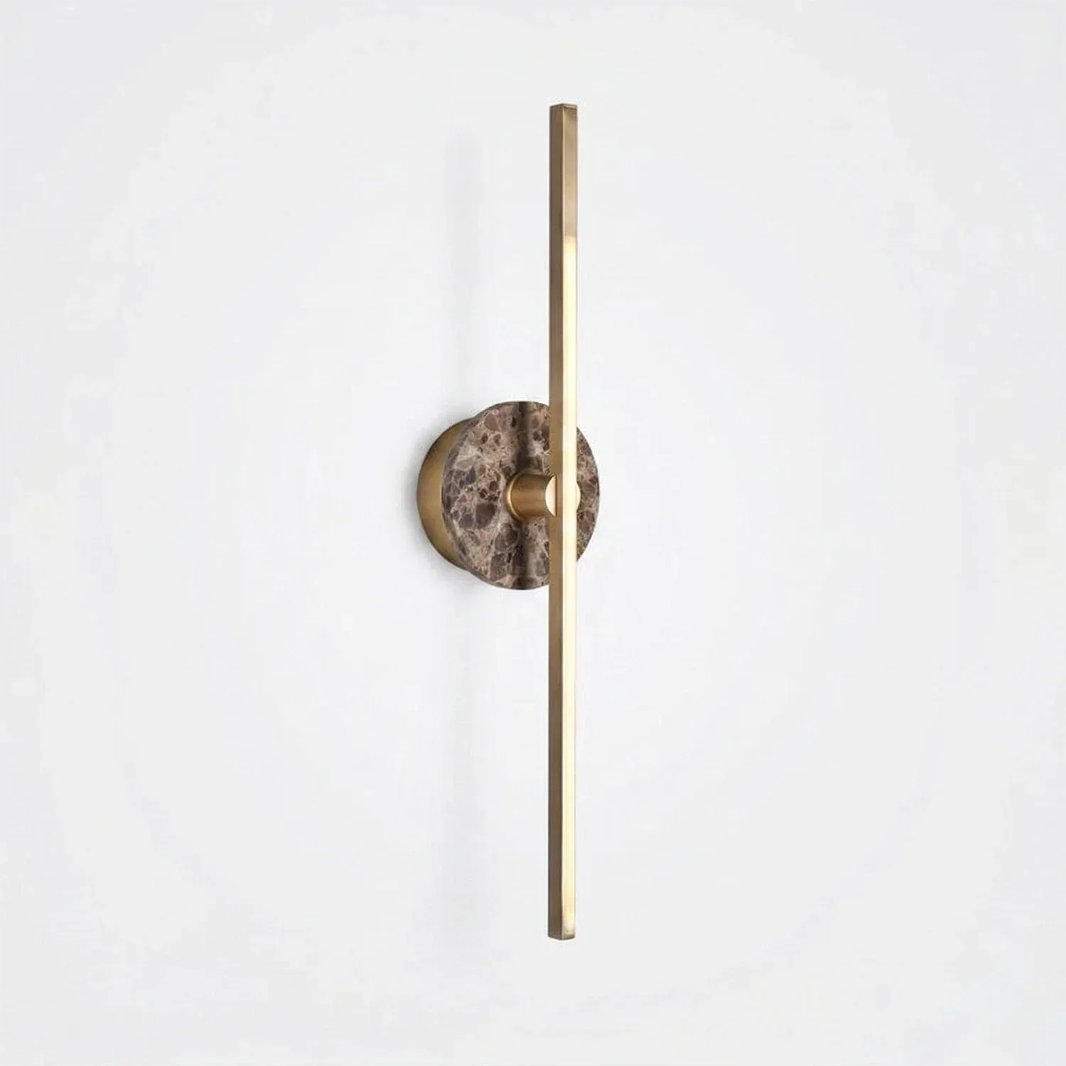 Essential Alabaster Brass Wall Sconce | wildoxy