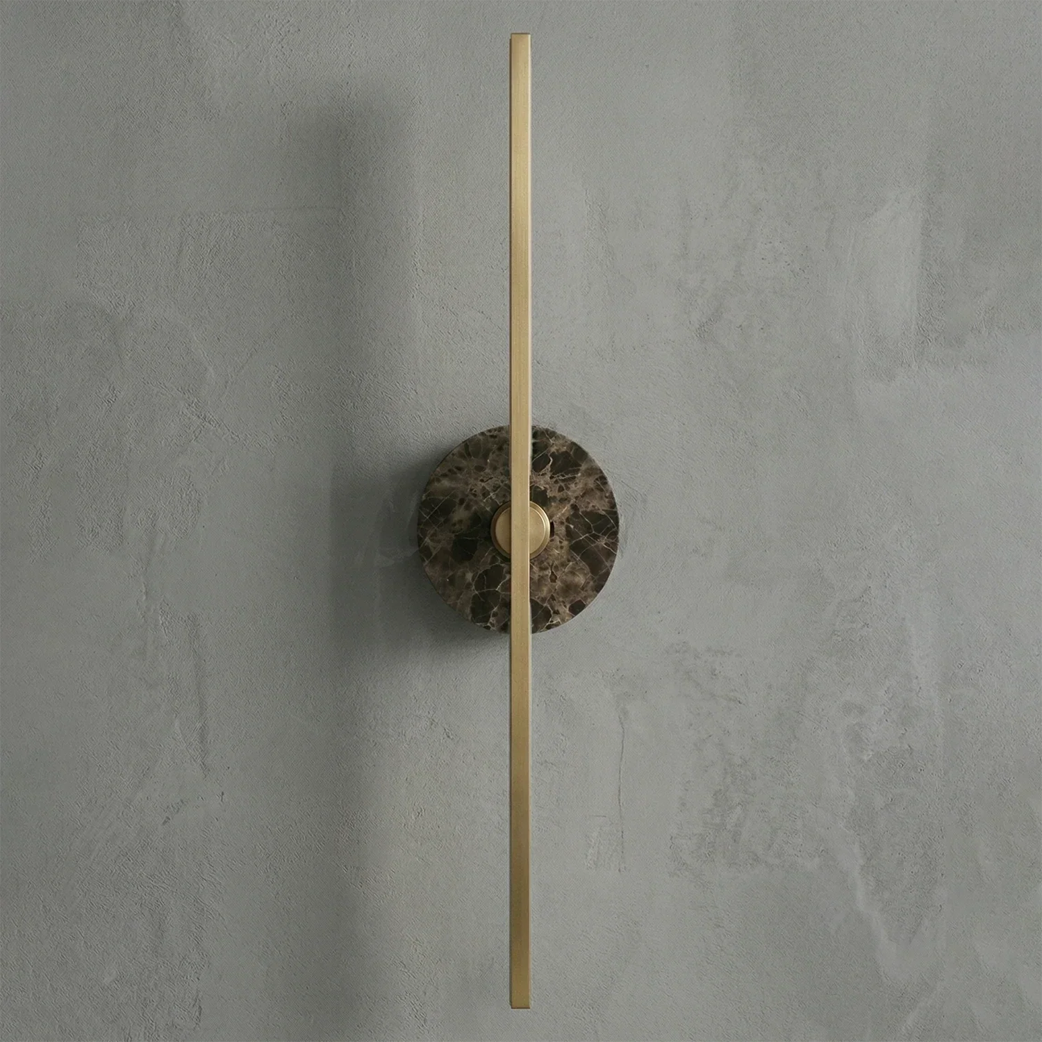 Essential Alabaster Brass Wall Sconce | wildoxy