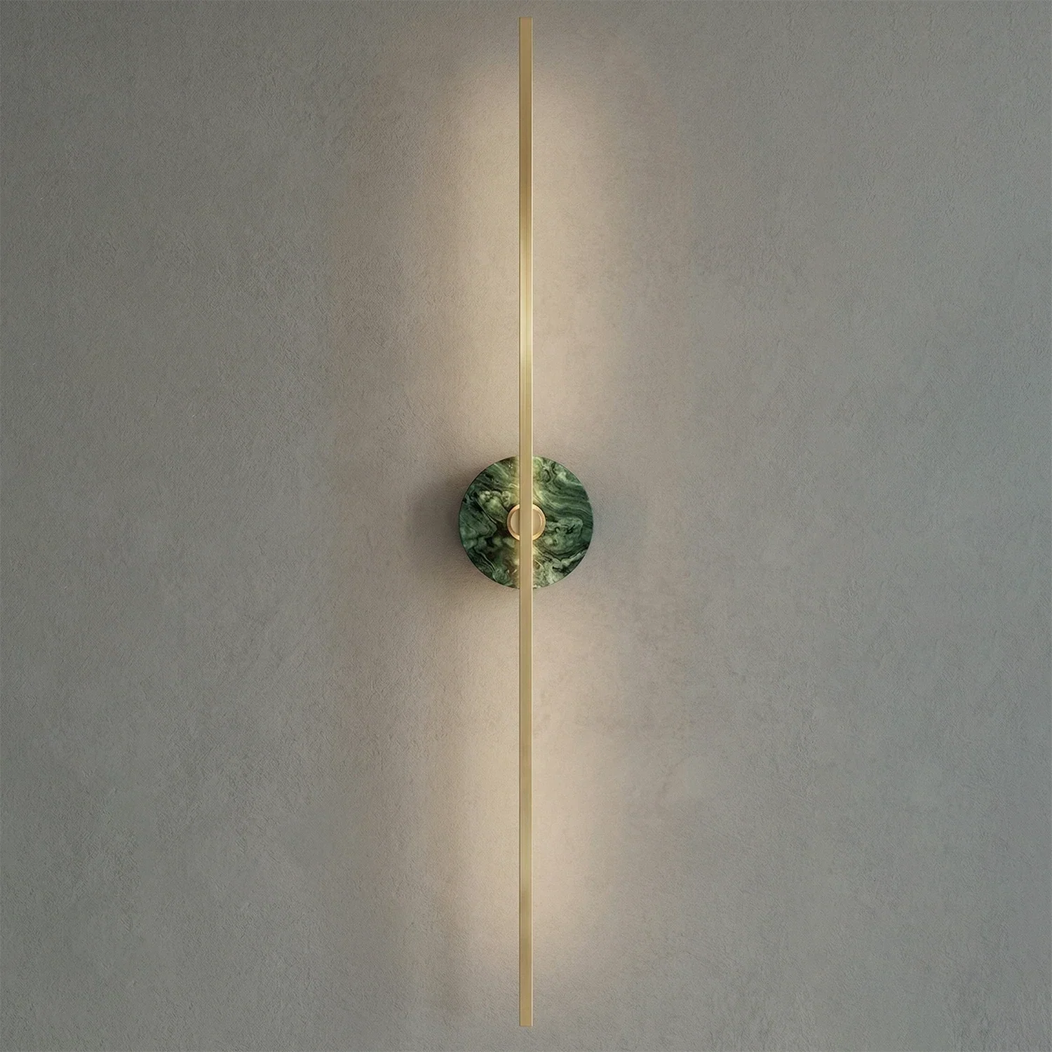 Essential Alabaster Brass Wall Sconce | wildoxy